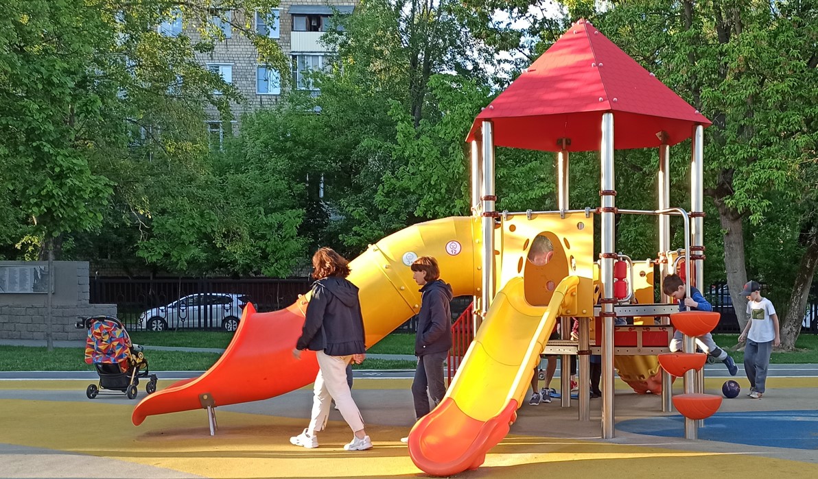 Фото Игровая площадка в детском парке "Бригантина" - развлечение в Москве | Досугатор